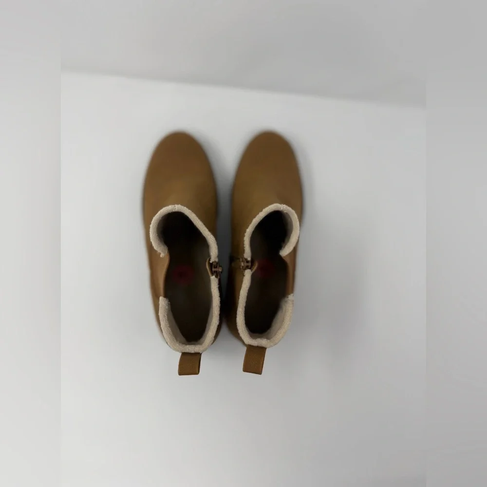 Baretraps Tan Fur Anklet Boots
